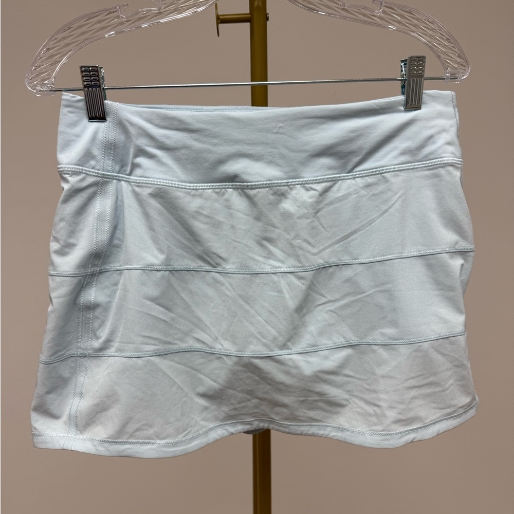 Lululemon Pace Rival Mid-Rise Skirt Pastel Blue size 8